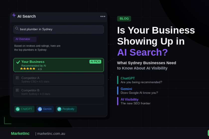 AI search business visibility
